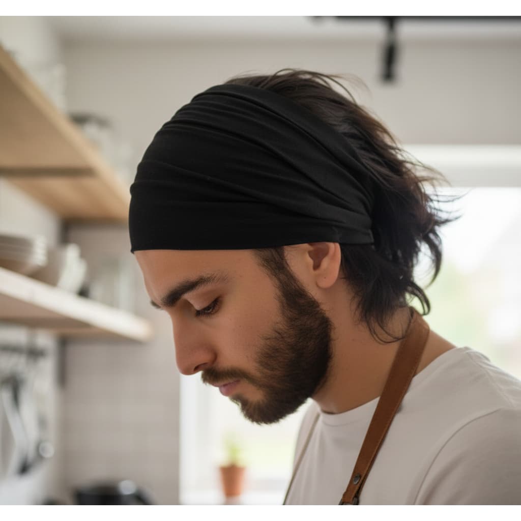 Kit com 3 Faixas de Cabeça Multifuncional – Ideal para Cozinhar, Corrida, Treinos e Uso Diário