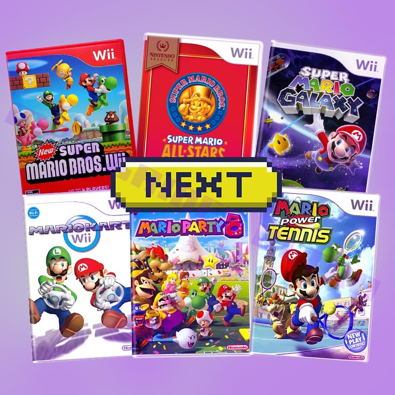 Jogos Nintendo Wii Variações Super Mario