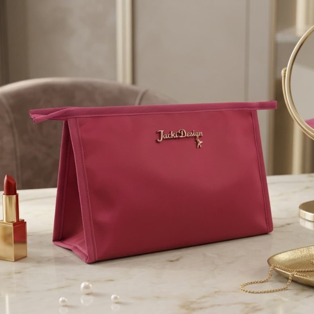 Necessaire Acetinado para Trabalho e Passeio - Leve e Espaçosa com melhor Custo-Benefício