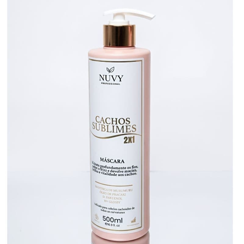 Máscara Cachos Sublimes 2 em 1 Condicionador e Hidratação