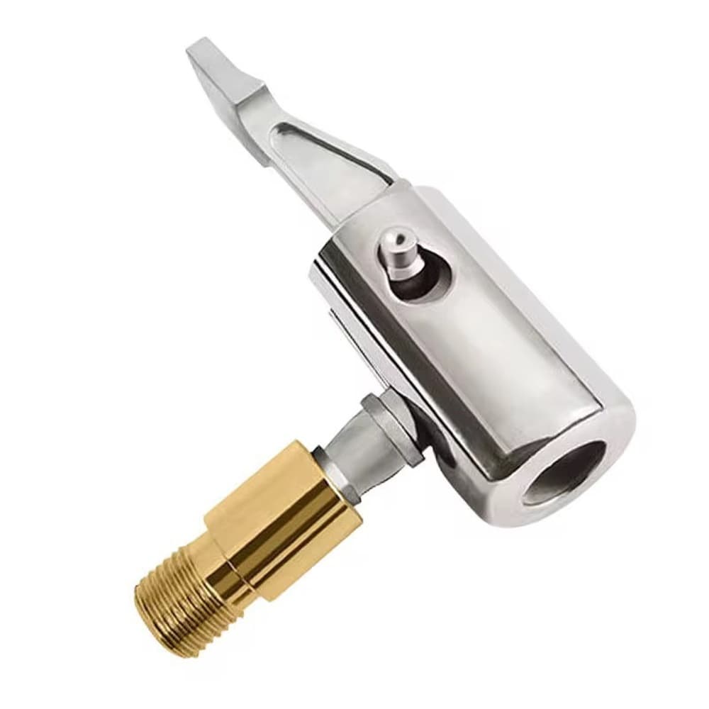 Bico Inflador Com Presilha De Ar De Pneu De Bicicleta Carro Adaptador Conector Da Válvula Bomba