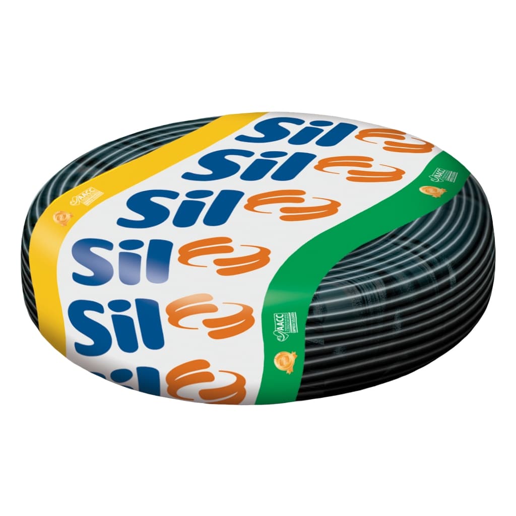 50 METROS 2,5MM FIO CABO ELETRICO FLEXIVEL SIL 100% COBRE ENERGIA 750V ORIGINAL