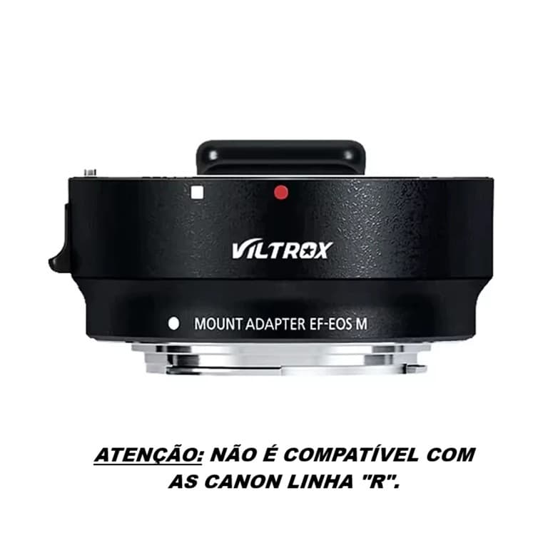 Viltrox Adaptador De Lente Ef E Ef-s Para Câmeras Canon Eos M