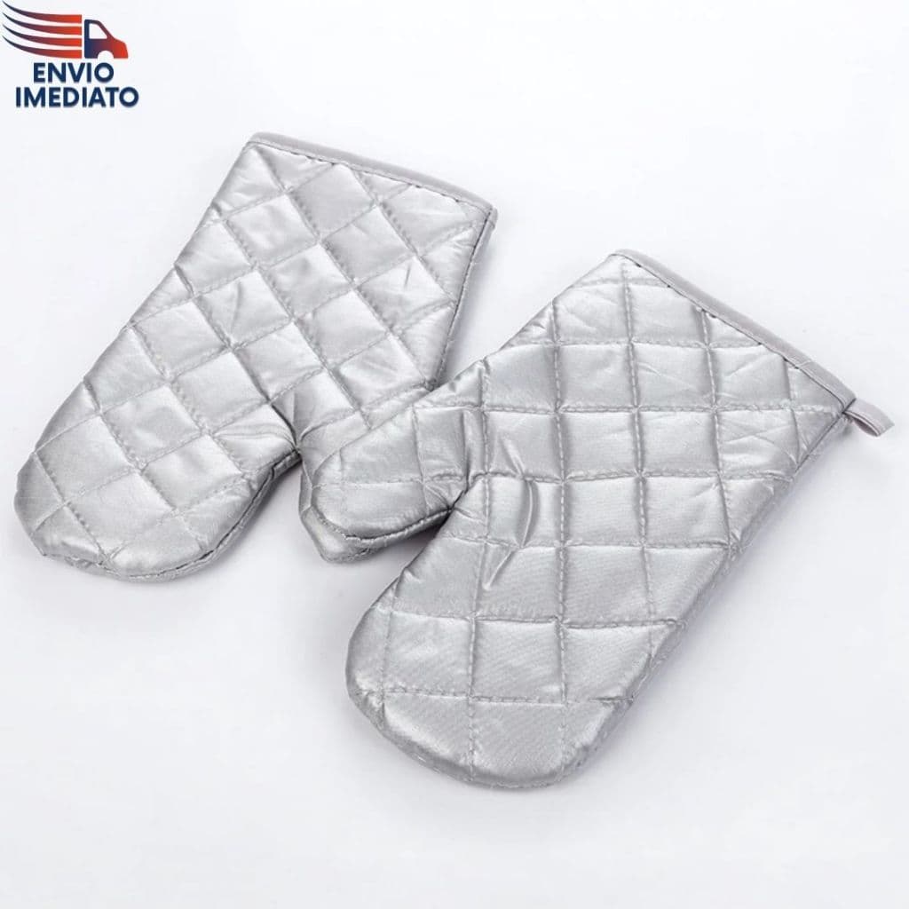 Kit 2 Luvas de Forno Térmica Multiuso para Fogão Quente