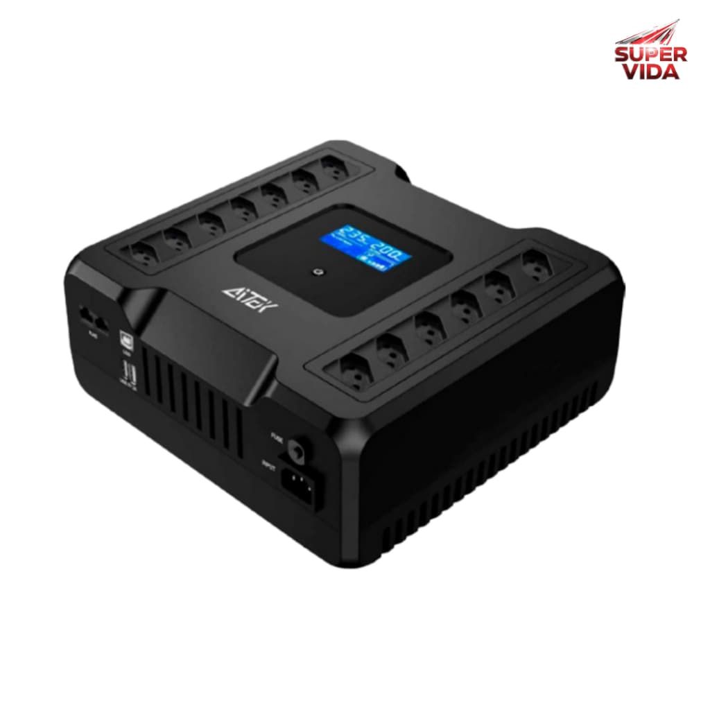 No-Break Multifuncional Bivolt ANB-OL1000 1000VA 700W com Tela Digital