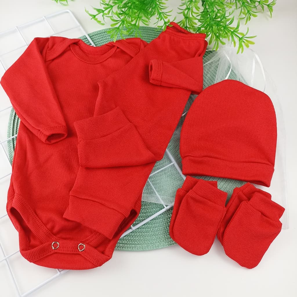 Saída Maternidade 5 peças Bebê Recém Nascido Embalagem Organza