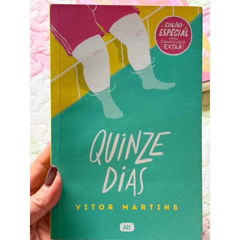 Livro Quinze Dias de Vitor Martins