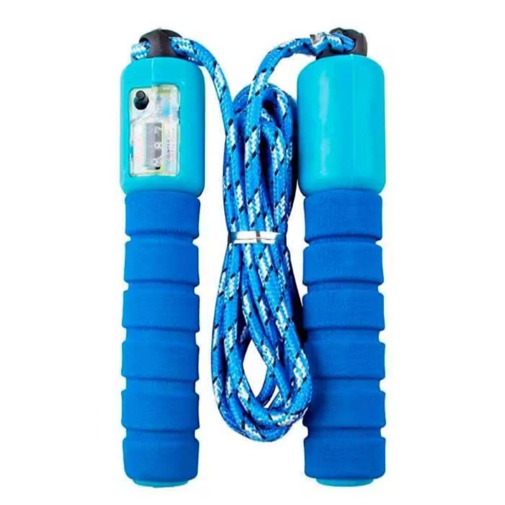 Corda de Pular com Contador Ajustável Fitness Crossfit Academia Exercício Cardio Emagrecimento