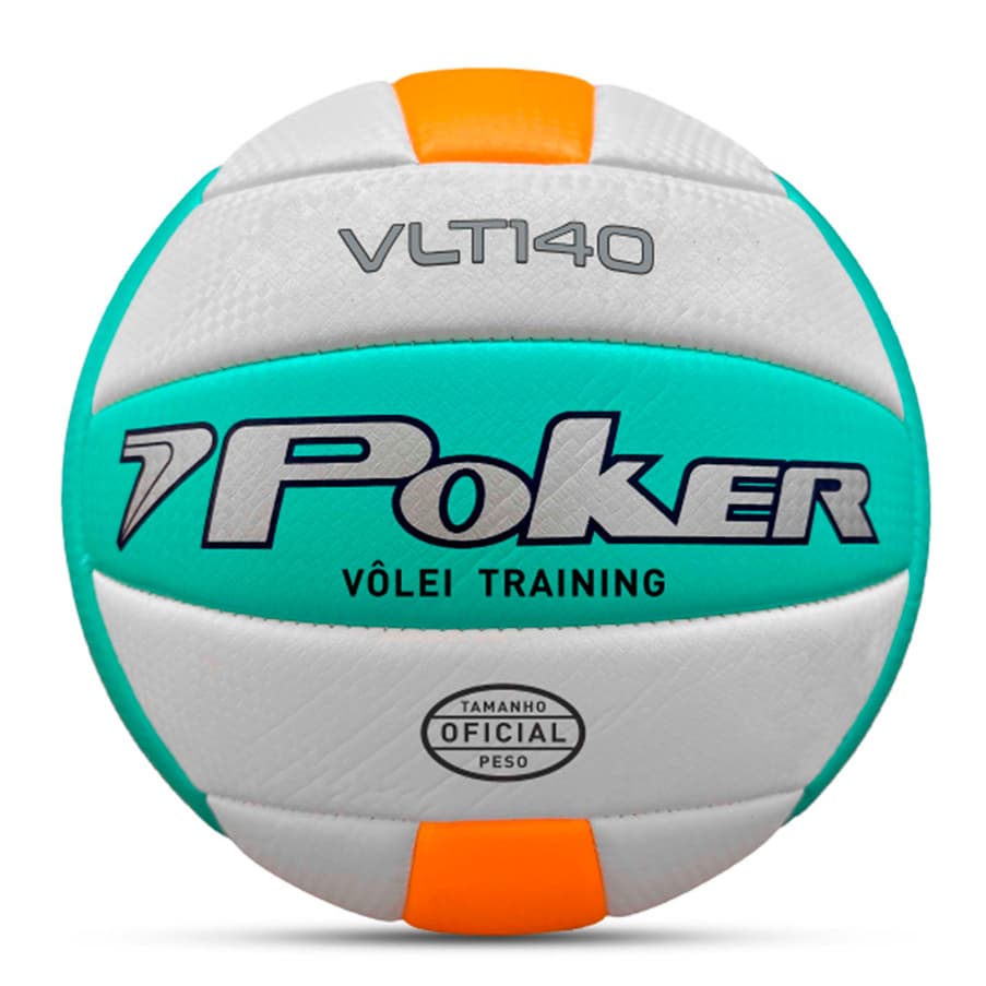 Bola de Vôlei Poker Training VLT140 Original Macia Resistente Praia