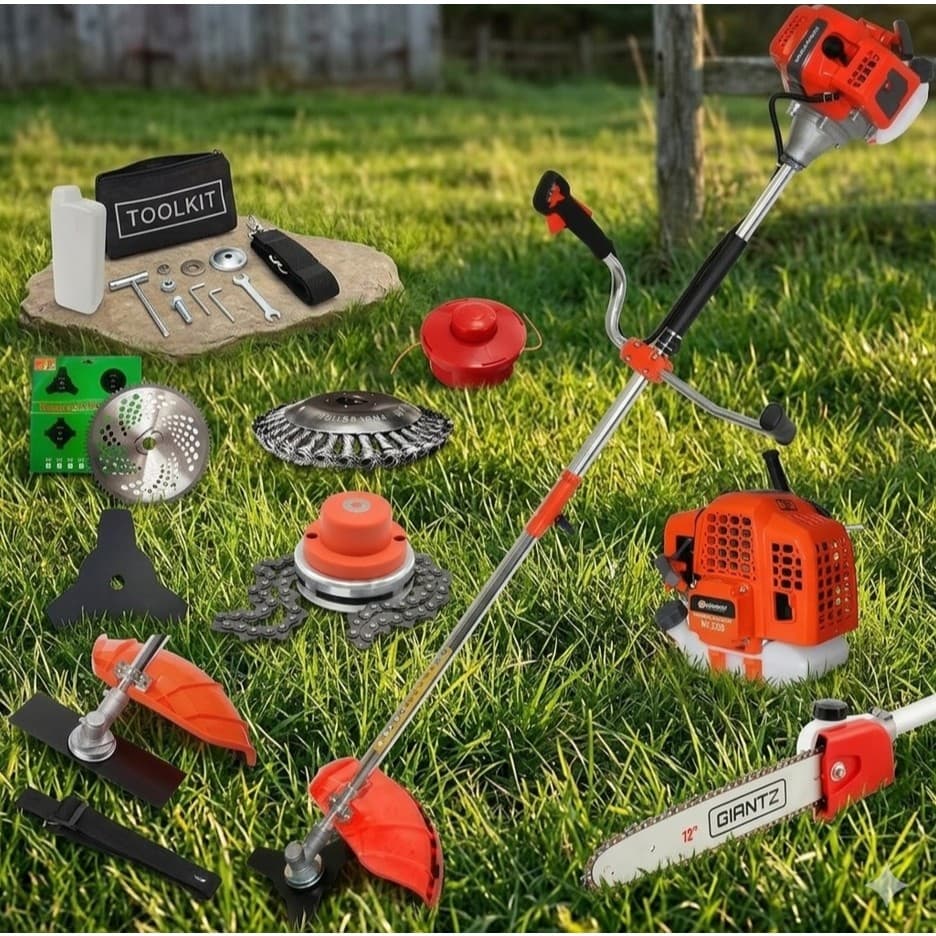 Roçadeira 75cc - 3.5hp - Profissional 7 EM 1 a Gasolina Ótima Qualidade.