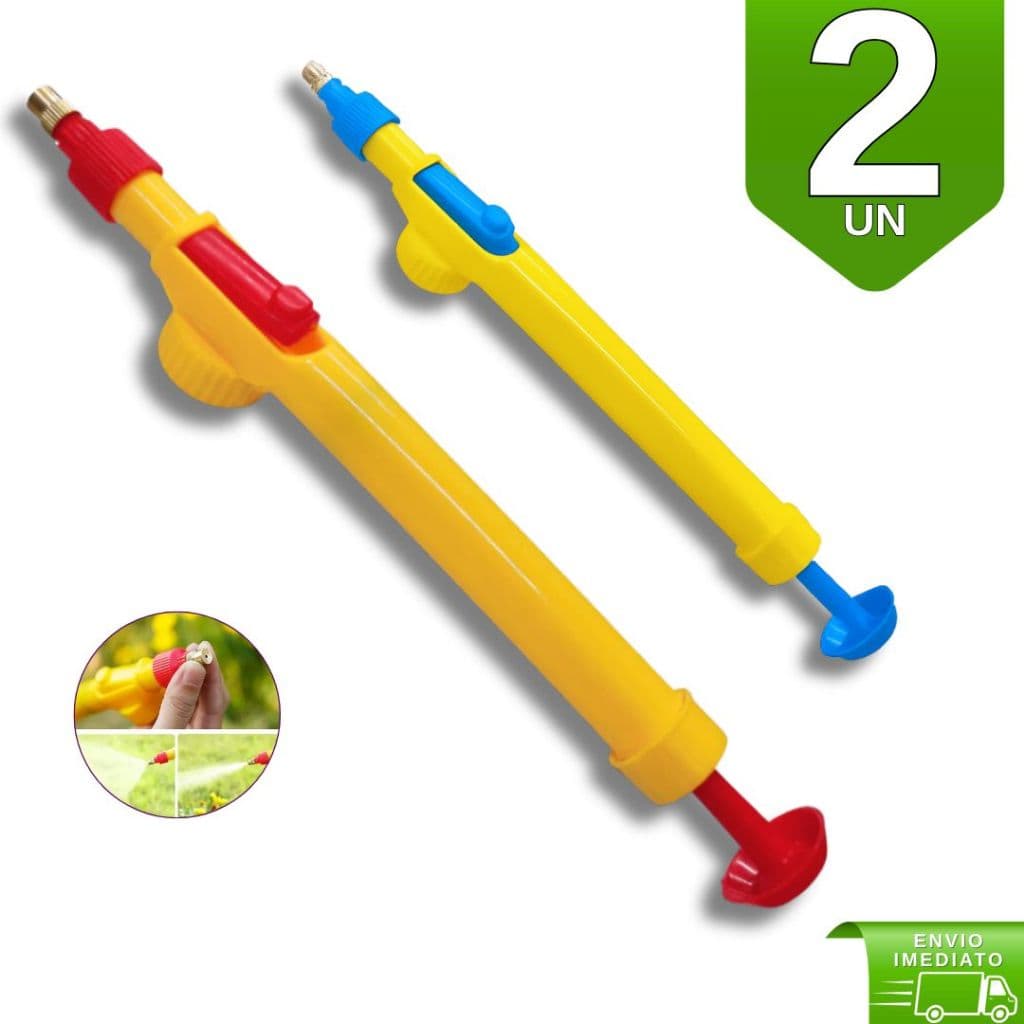 Kit 2 Pulverizador Spray Manual Adaptador para Garrafa PET - Jardinagem e Limpeza