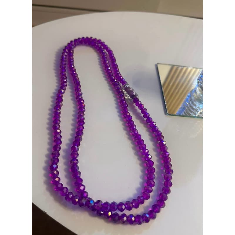 Guia de Nanã - Guia de cristal roxa 💜