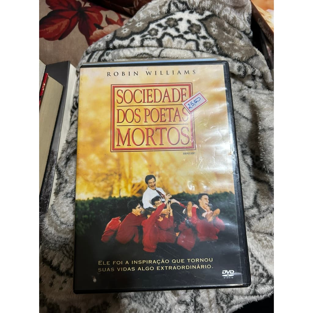 DVD sociedade dos poetas mortos
