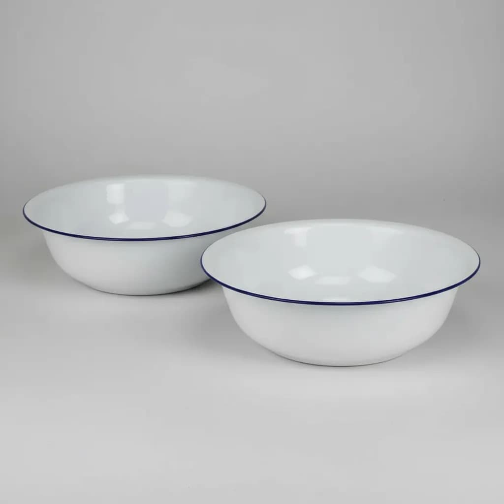 Bacia Agata Esmaltada Escaldar Pés Tamanho 32 Milla