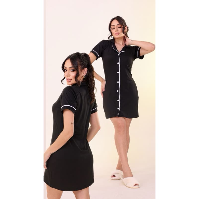 camisola americana feminina manga curta botões …