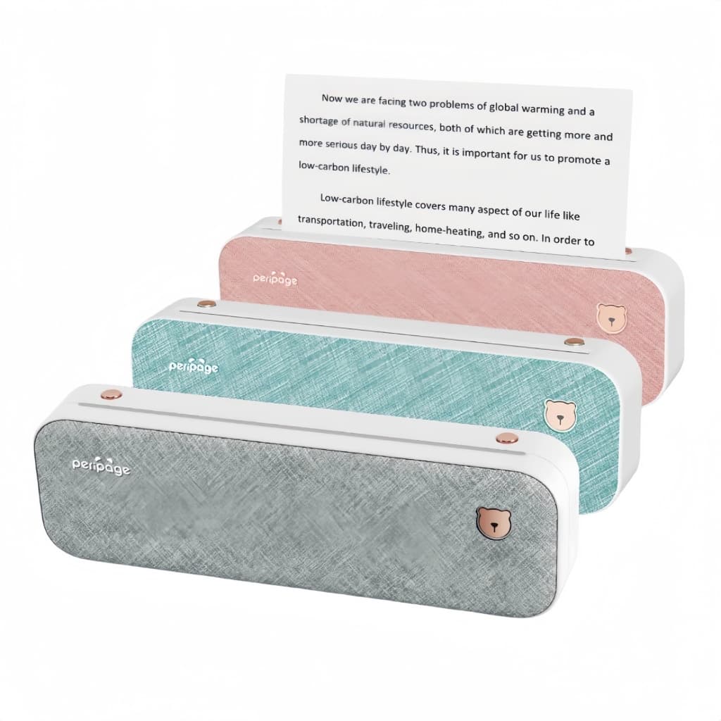 Mini Impressora Térmica A4 Peripage Bluetooth Sem Fio