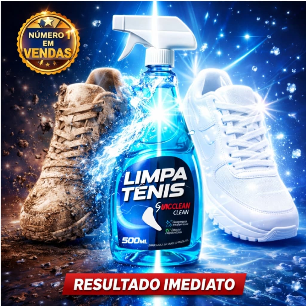 Limpa Tênis Premium Provita Spray 500ml - Limpeza Profunda Perfumado Não Danifica Tecidos
