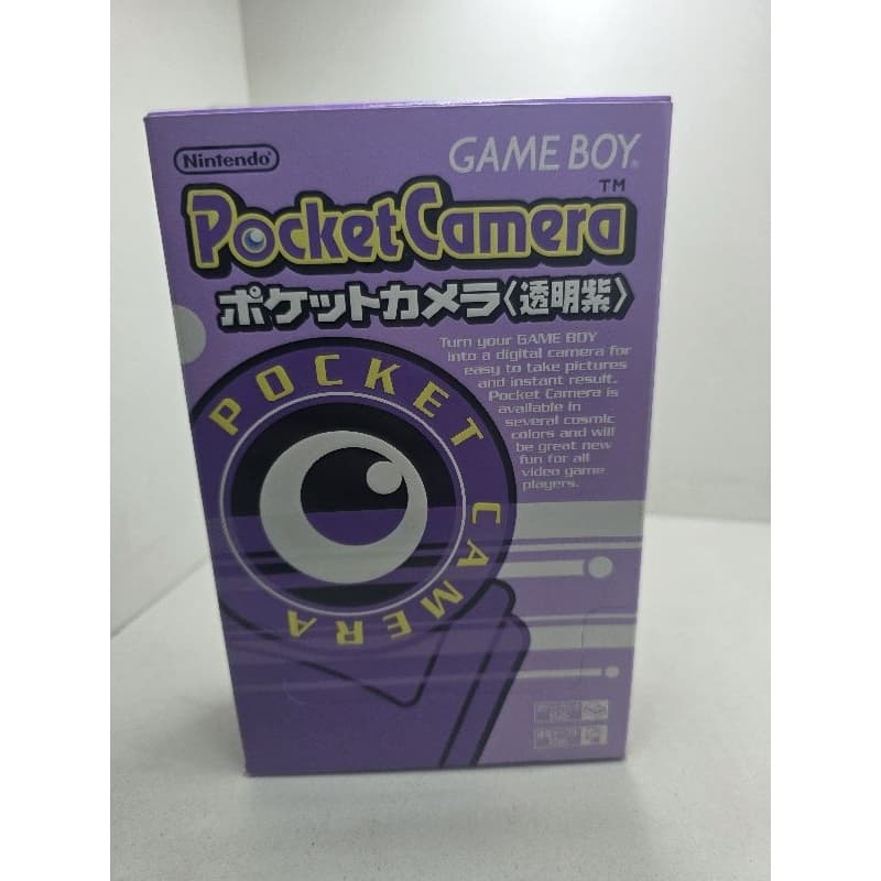 GAME BOY CÂMERA ROXO TRANSLÚCIDO NOVA