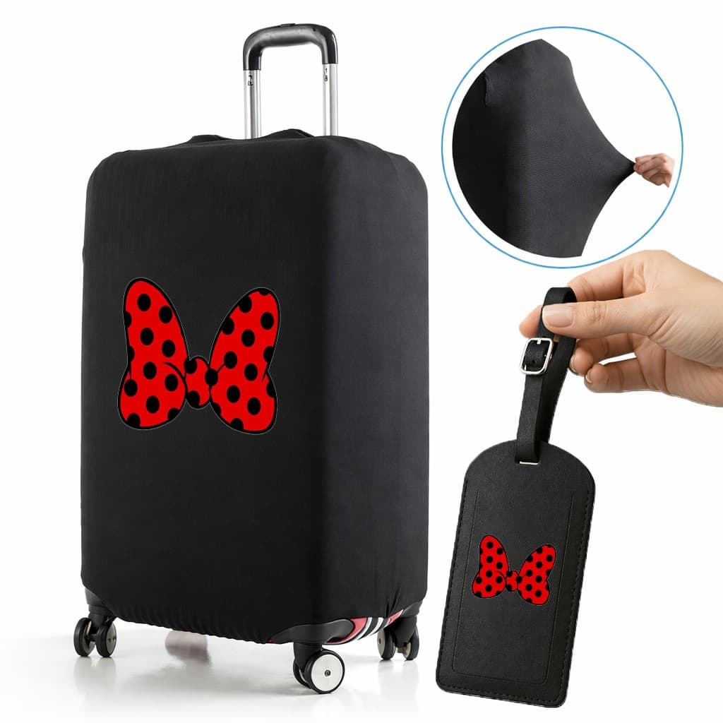 Capa de Mala Tecido Canelado Premium P-M-G Bagagem Protetor Elástica Para Viagem Protetora Grande