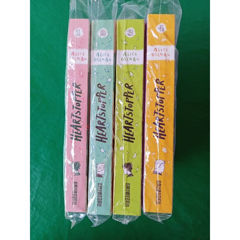 Coleção Heartstoper 1 ao 4