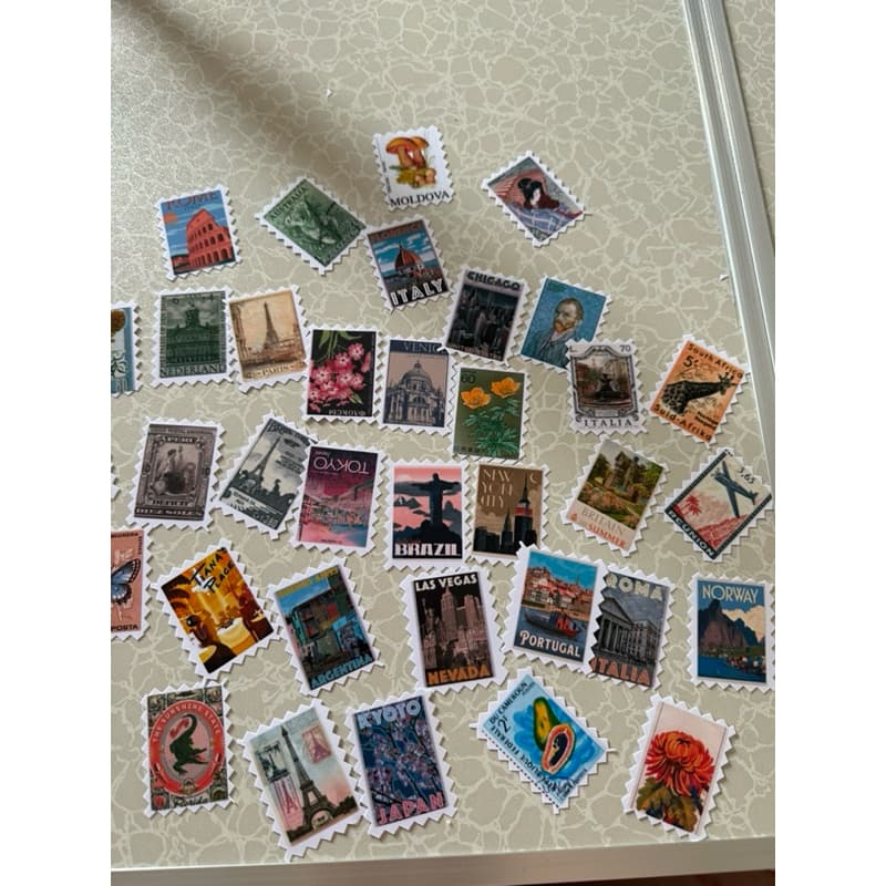 kit selos variados - adesivos papelaria criativa