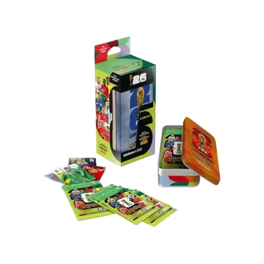 Lata Classic Copa Do Mundo 2026 Adrenalyn + 64 Fig - SORTIDO