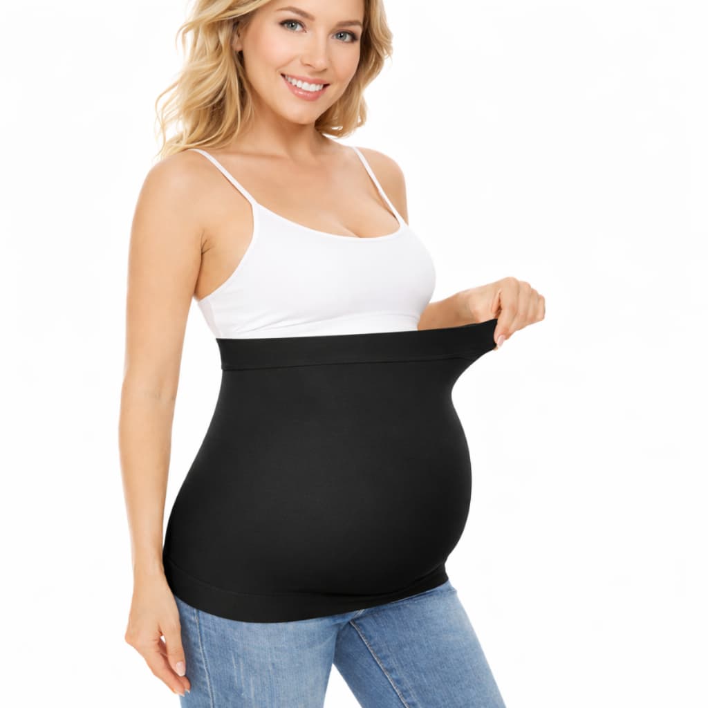 Faixa De Sustentação Para Gestante Cinta Gravidez Elástica