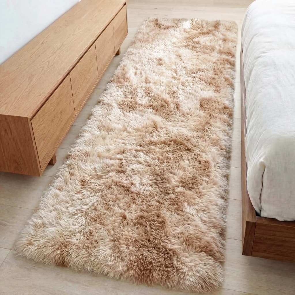 Tapete Passadeira 2,00 x 0,60 Quarto Beira de Cama Corredor Sala Felpudo Peludo