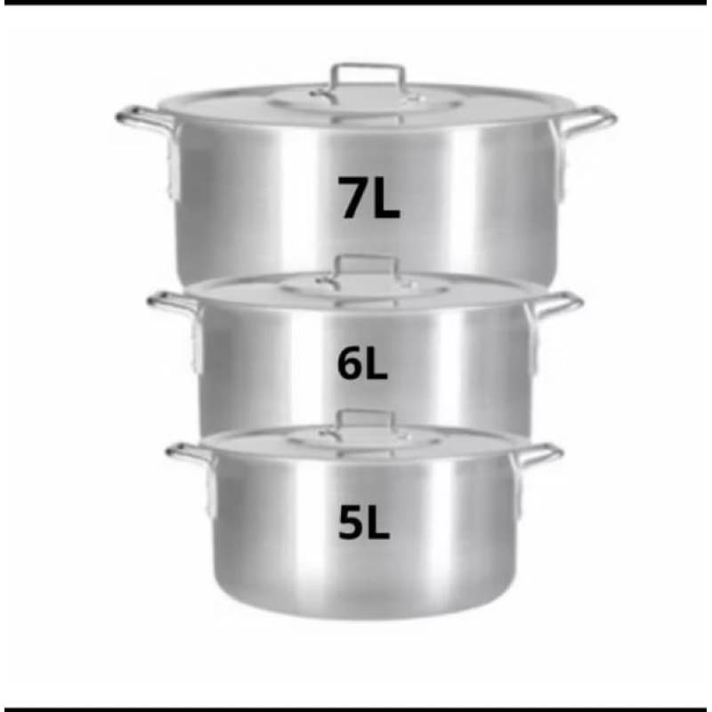 Jogo de Panela alumínio 3 peças