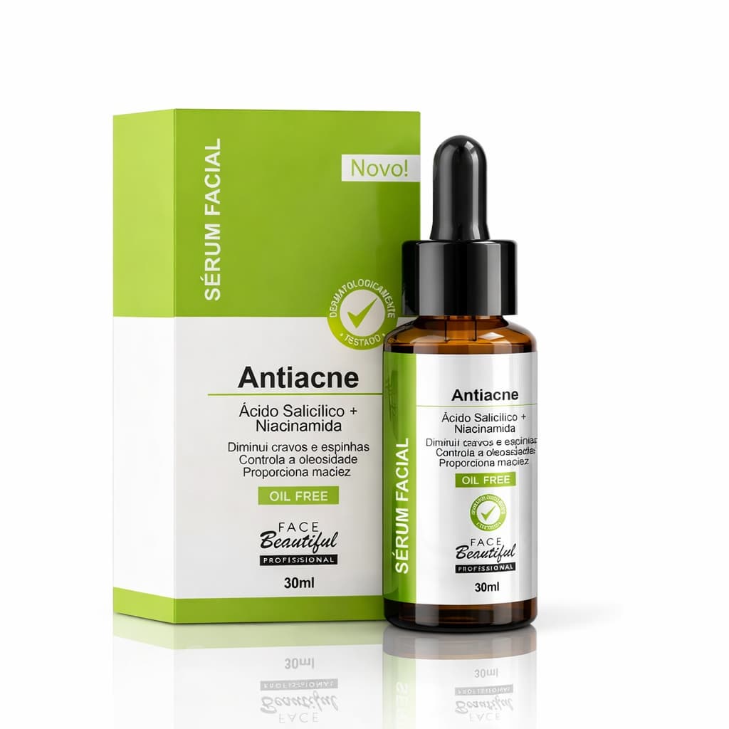 Sérum Facial  Face Beautiful Oil Free Antiacne