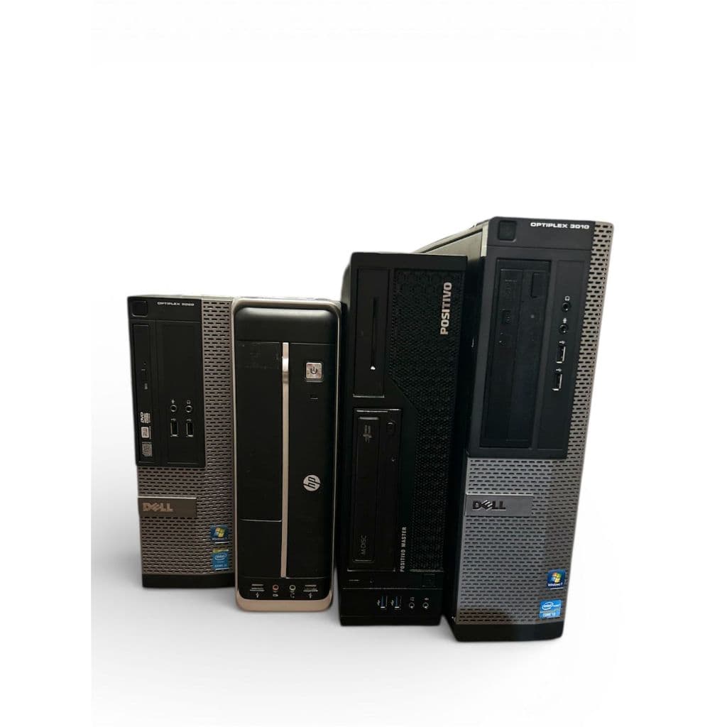 CPU PC Computador Slim Positivo AMD X4, AMD X2, Com Windows 10. **Escolha sua maquina na variação**