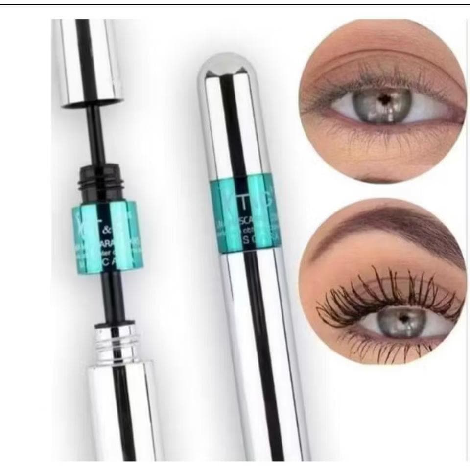 Máscara de Cílios Tango 4D Dupla Ação – Super Alongamento + Volume Impactante, Resistente à Água