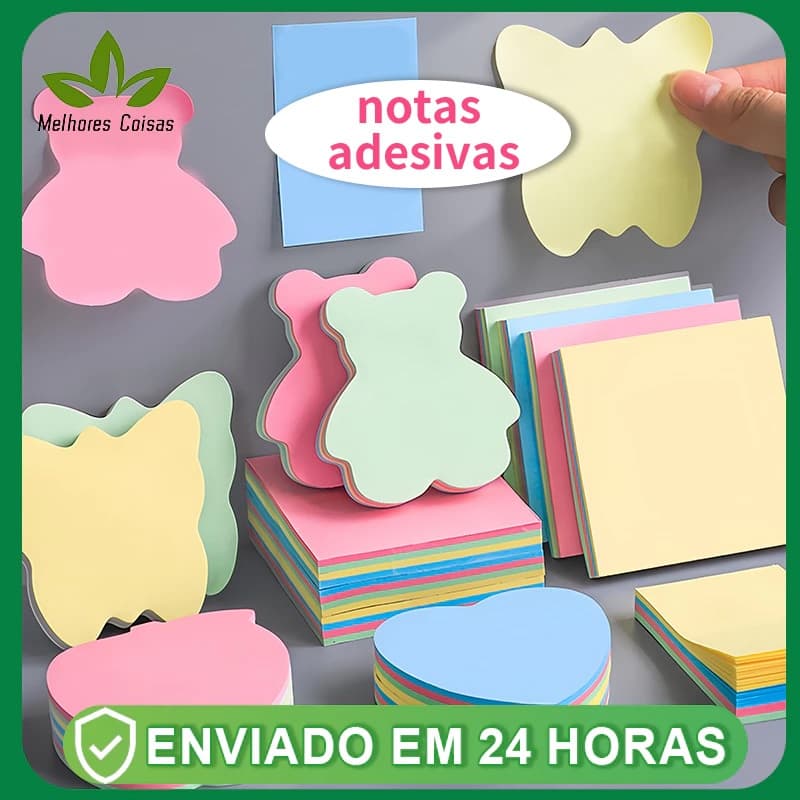 Bloco Adesivos Para Anotações Auto Adesivo