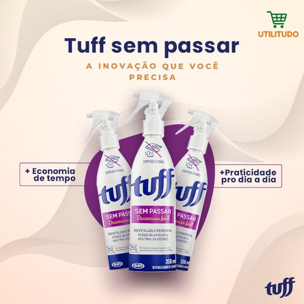 Tuff Desamassa Fácil Spray Neutralizador de Odores
