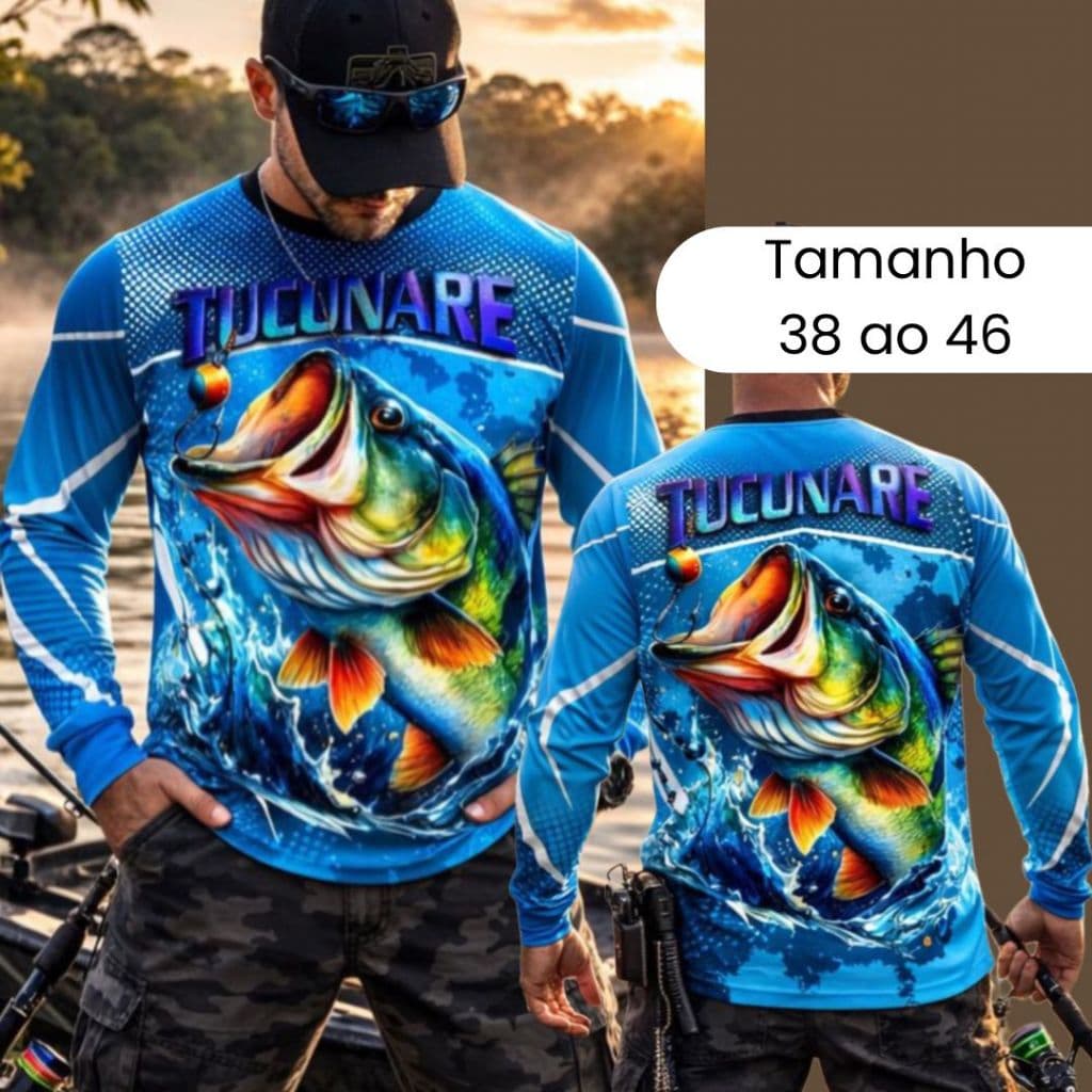 Camisa UV De Pesca Tucunare Exclusiva