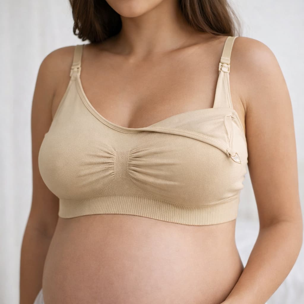 Kit 2 Sutiã Amamentação Bojo Removível Reforçado Maternidade