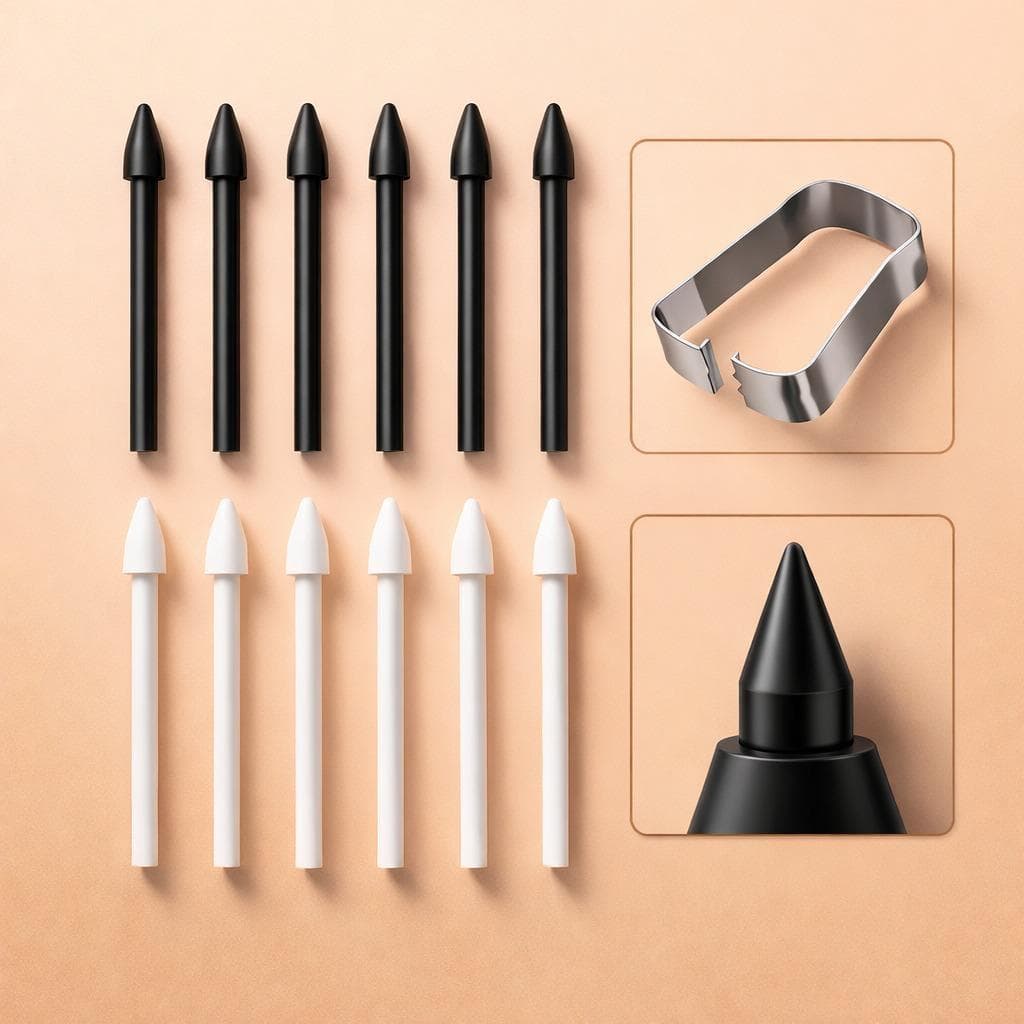 Ponta Caneta S Pen Touch + Extrator para Samsung Galaxy Note e Tab S6 S7 S8 S9 S10 S23 S25