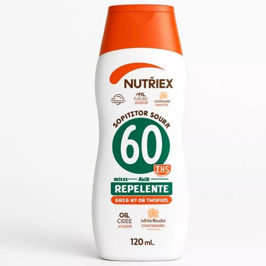 PROTETOR SOLAR COM REPELENTE FPS 60 120ML - NUTRIEX