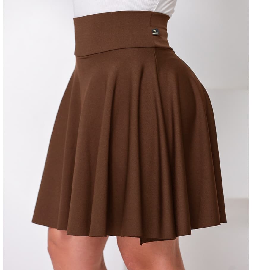 Short Saia Evangelica Longo Moda Feminino Cintura Alta