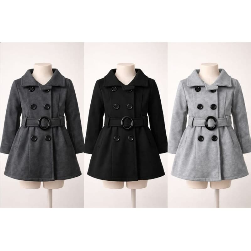 Casaco de frio Infantil Sobretudo Moletom.