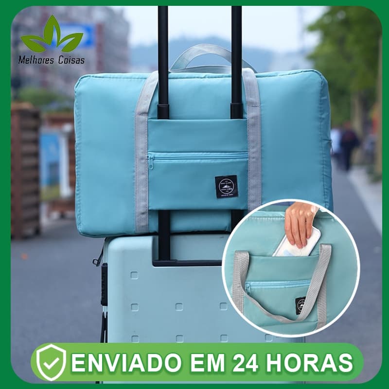 Bolsa De Viagem  Dobrável Capacidade Impermeável Resistente