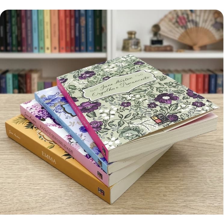 Coleção Jane Austen - Orgulho e Preconceito / Persuasão / Razão e Sensibilidade / Emma / Outros
