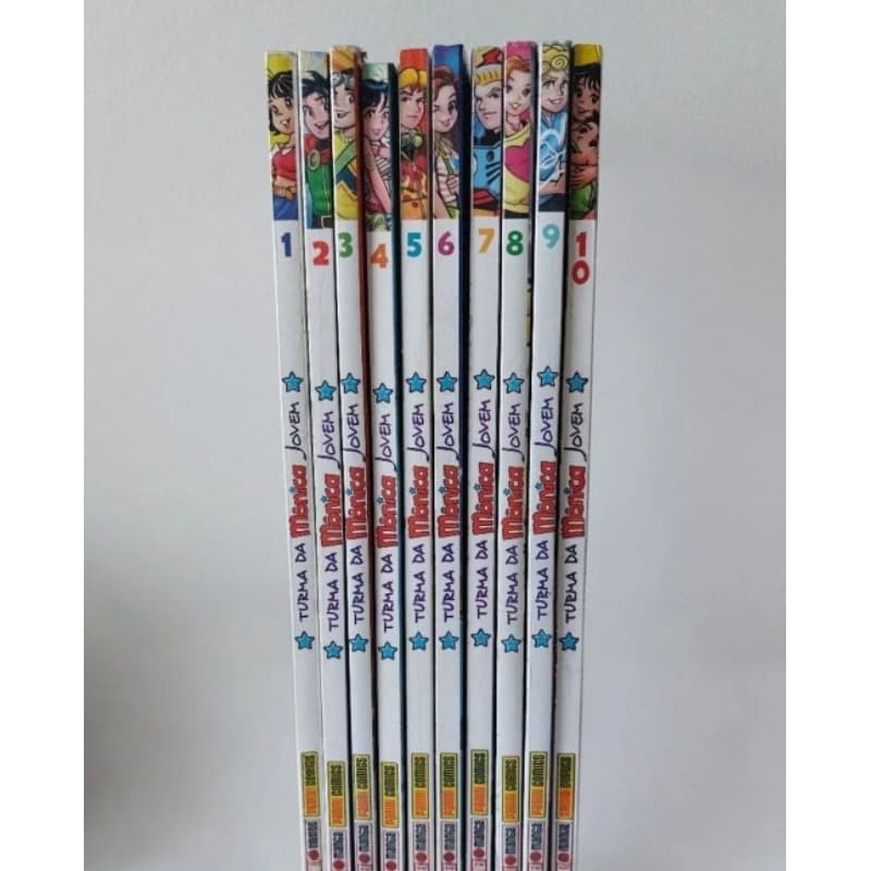 Turma da Mônica Jovem N. 01 ao 10 kit colecionador 10 edições. Comece agora a sua coleção