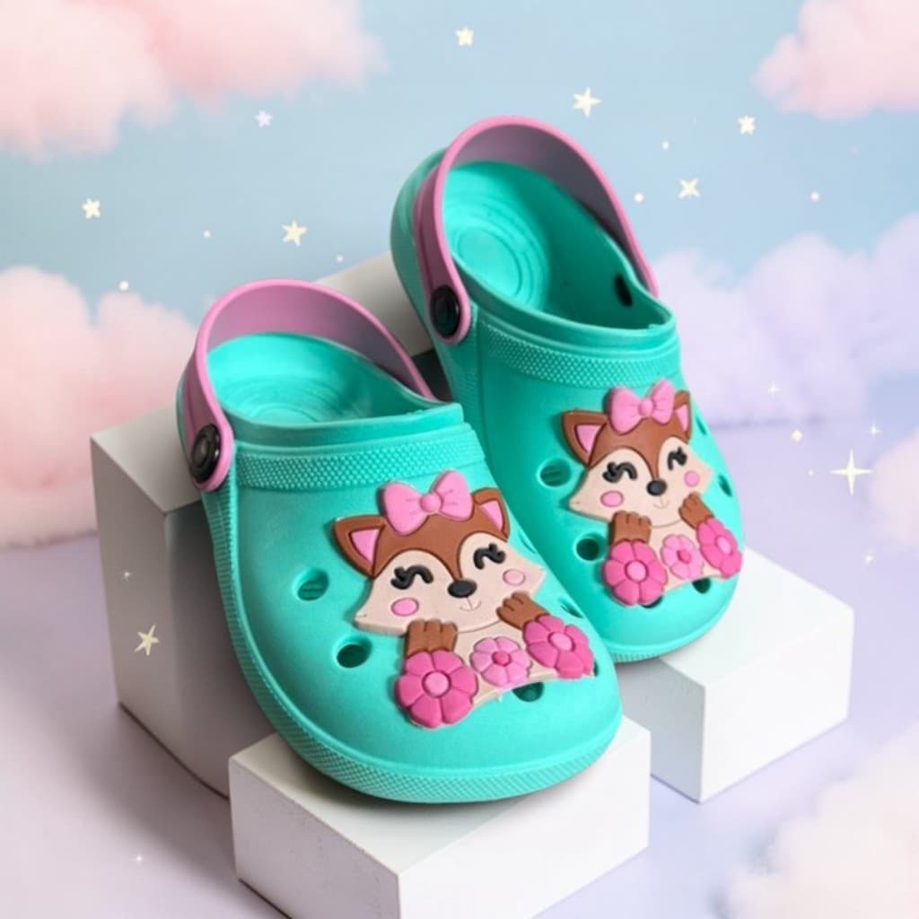 Sandália Babuche Infantil Menina Delicada e Confortável