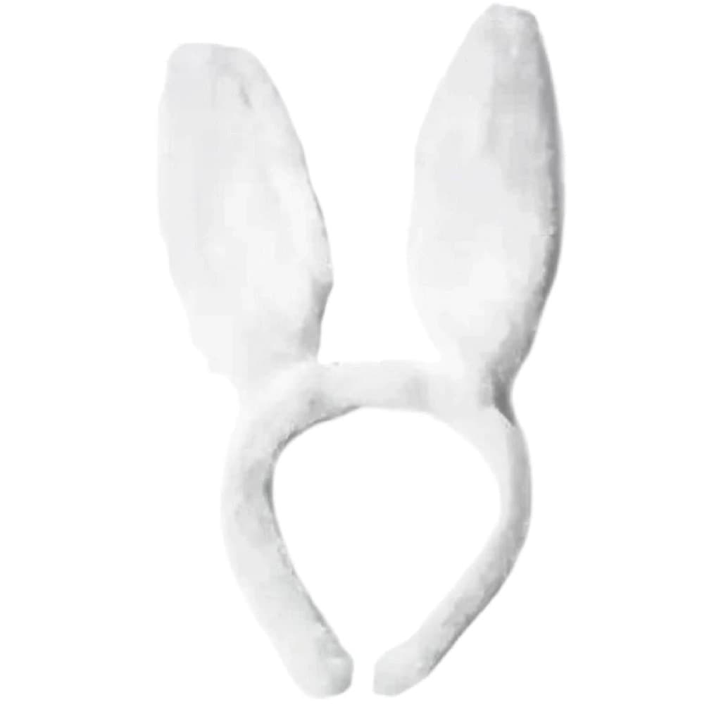 Tiara Coelho com Orelhas de Pelúcia Macia
