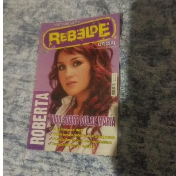 Revista Rebelde Dulce Maria Roberta