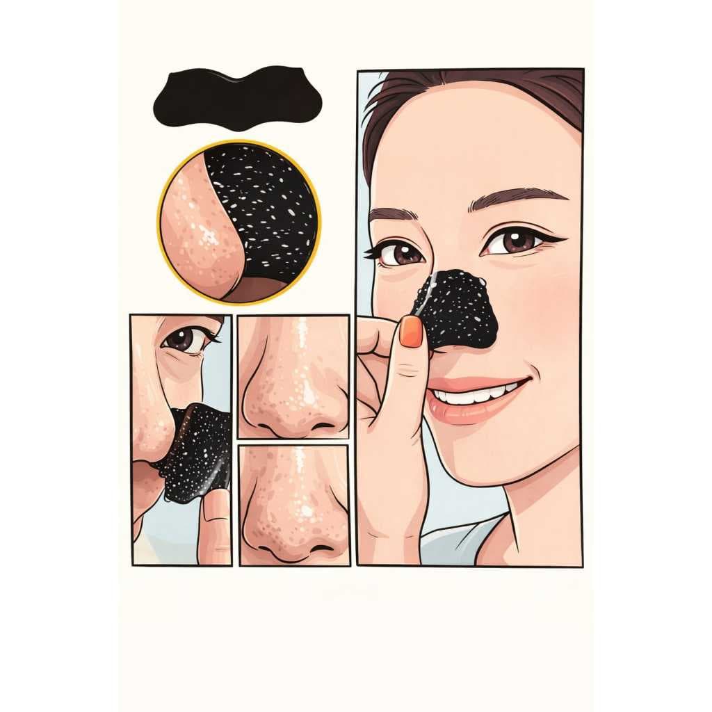 Removedor de Cravos Nariz Kit com 05/10/20/30 unidades