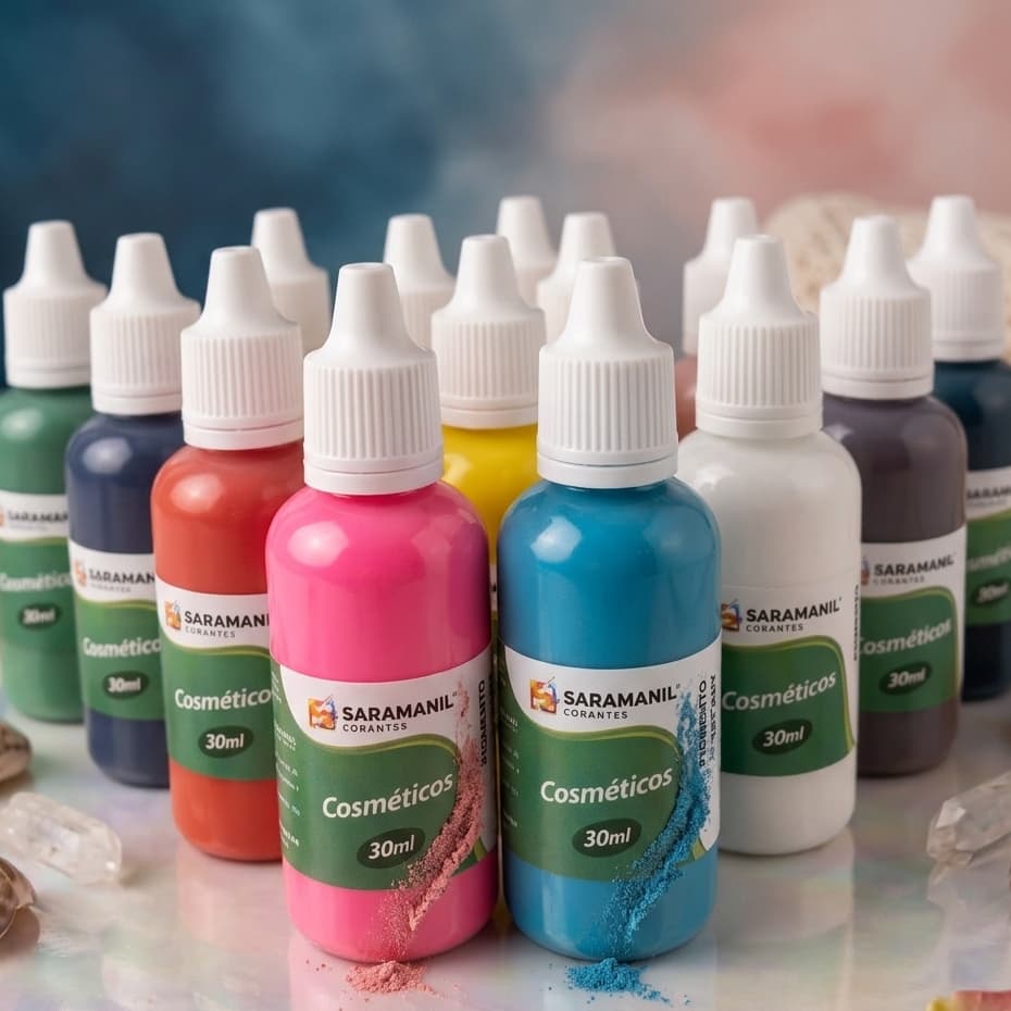 Pigmento Líquido Cosmético Saboaria 30ml Não Migra Escolha a Cor