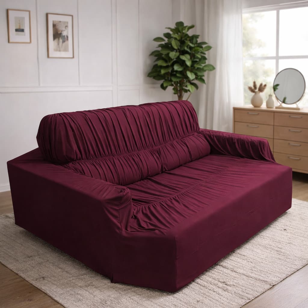 Capa De Sofá 4 Lugares King Grande Elásticada - Cores