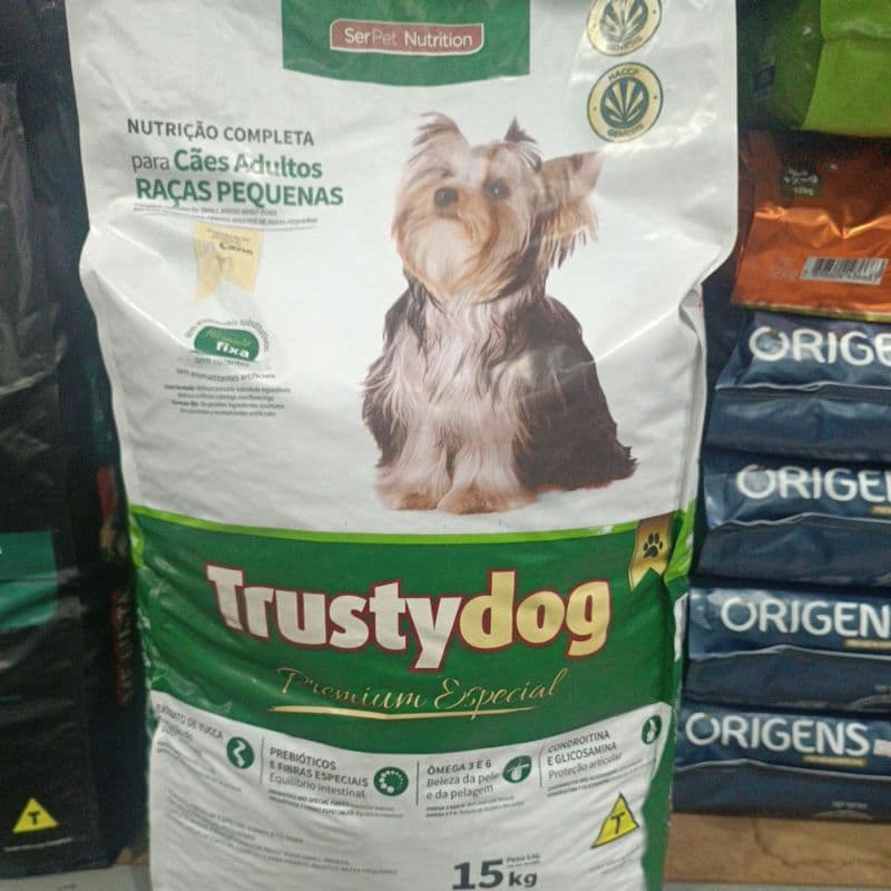 ração Premium especial trustdog 15 kg adulto raça pequena